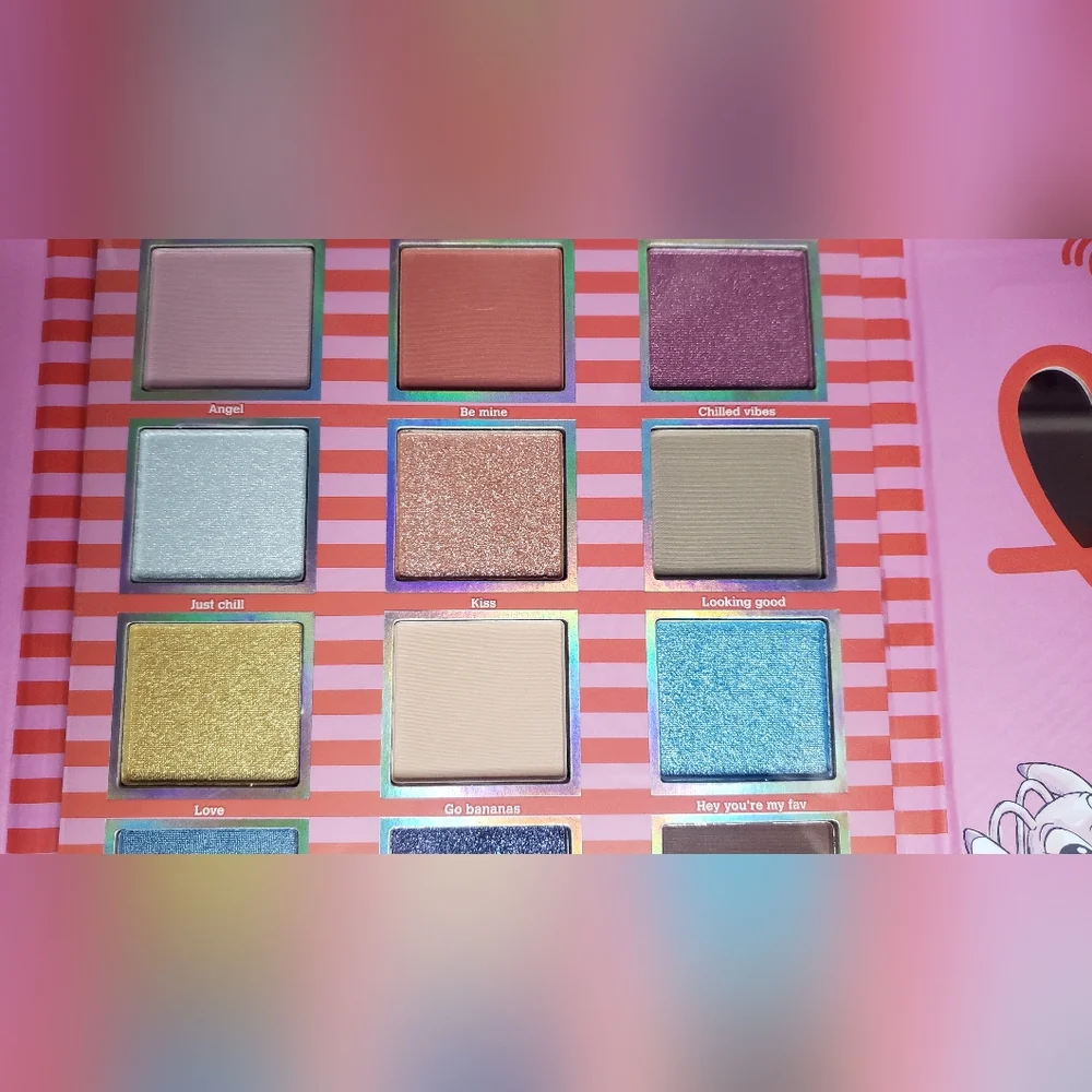 Disney Stitch Eyeshadow Palette Valentine's Day Taste Beauty Brand New